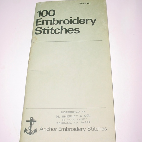 RANDOM BIG LOT EMBROIDERY FLOSS THREAD - J&P COATS EMBROIDERY STITCHES BOOK 1967 - Picture 2 of 6